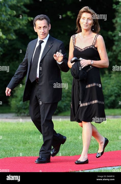 french president sarkozy wife.